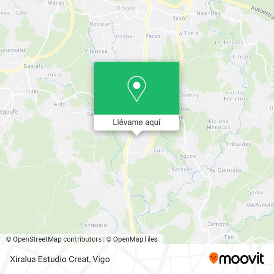 Mapa Xiralua Estudio Creat