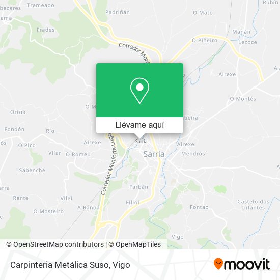 Mapa Carpinteria Metálica Suso