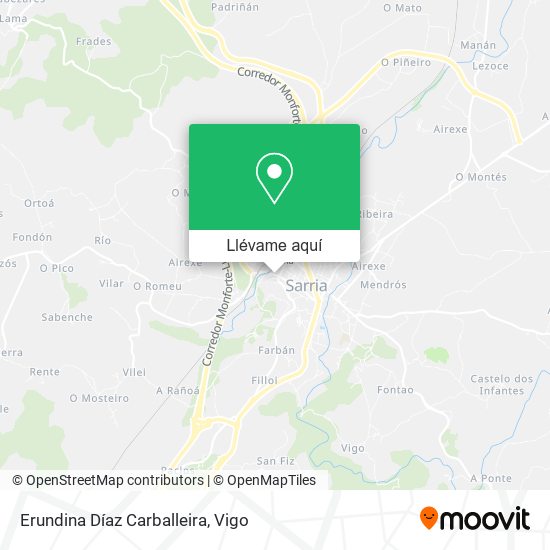 Mapa Erundina Díaz Carballeira