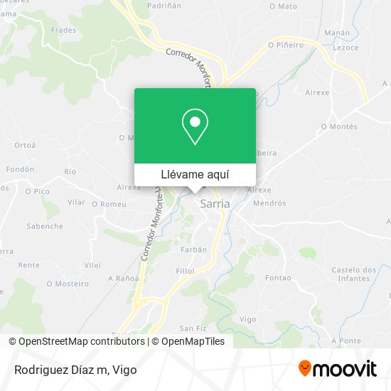 Mapa Rodriguez Díaz m