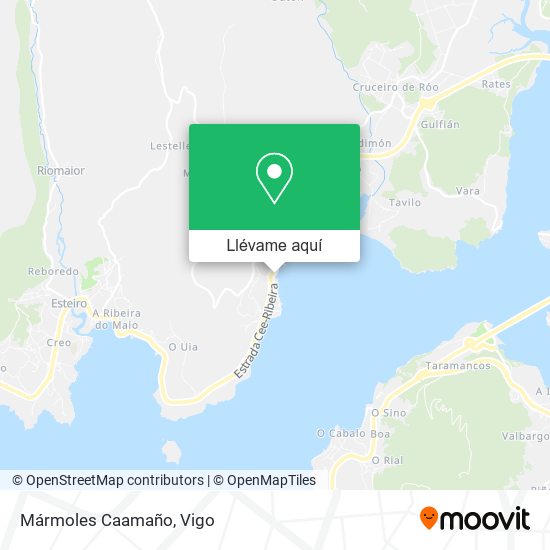 Mapa Mármoles Caamaño