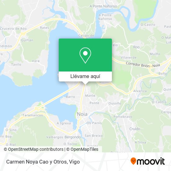 Mapa Carmen Noya Cao y Otros
