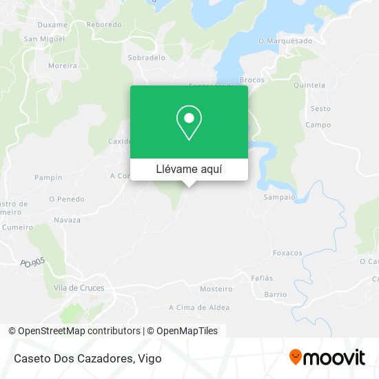 Mapa Caseto Dos Cazadores