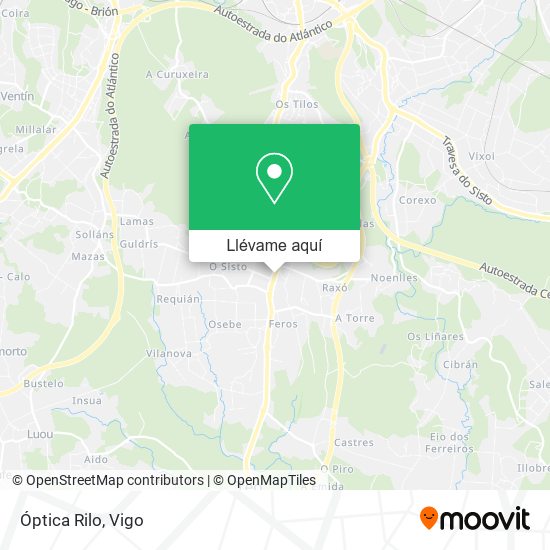 Mapa Óptica Rilo
