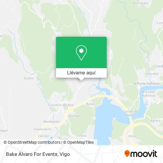 Mapa Bake Álvaro For Events