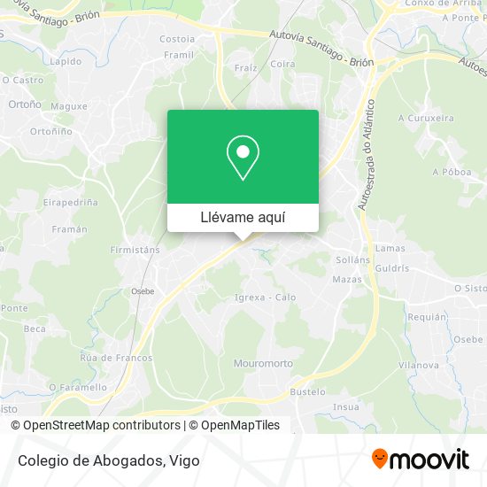 Mapa Colegio de Abogados