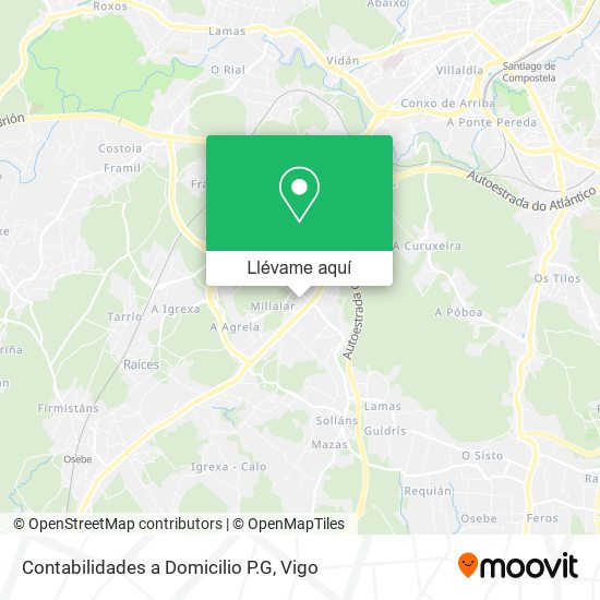 Mapa Contabilidades a Domicilio P.G