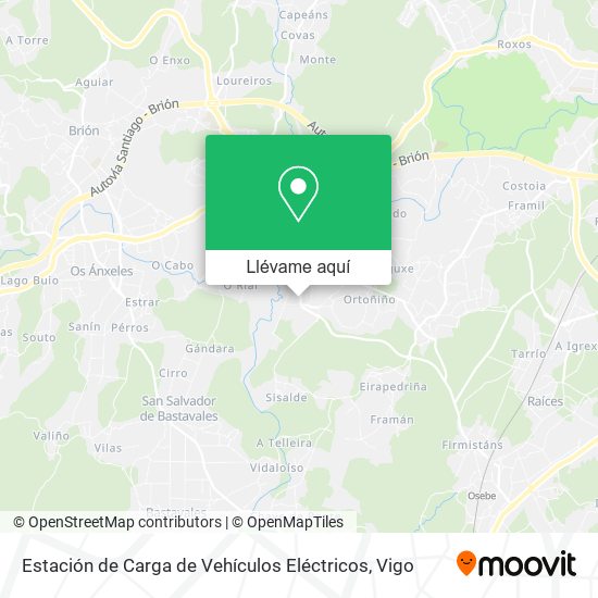 Mapa Estación de Carga de Vehículos Eléctricos