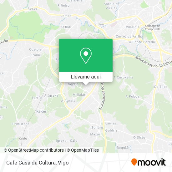 Mapa Café Casa da Cultura