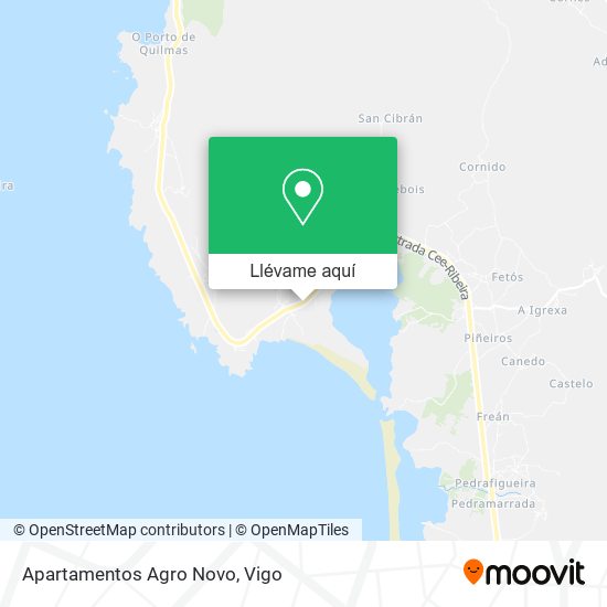 Mapa Apartamentos Agro Novo