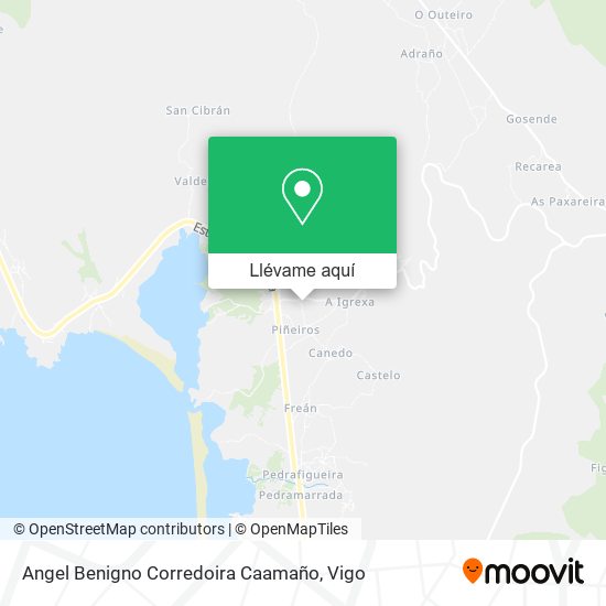 Mapa Angel Benigno Corredoira Caamaño