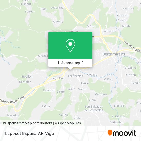 Mapa Lappset España V.R