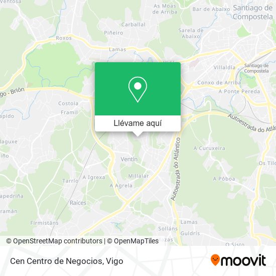 Mapa Cen Centro de Negocios