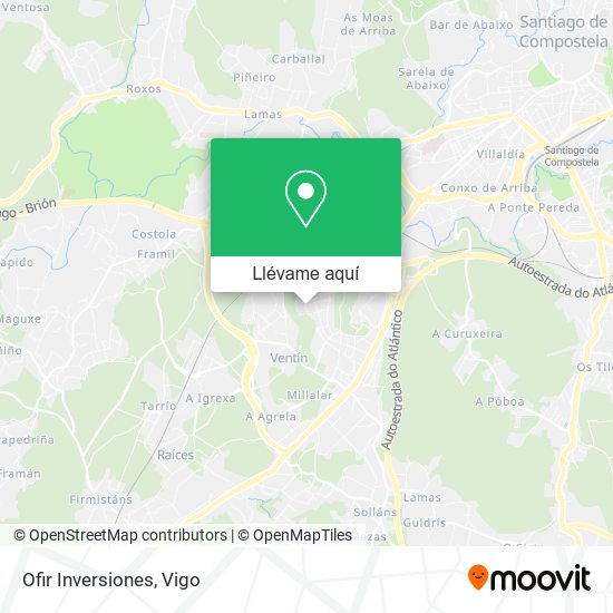 Mapa Ofir Inversiones