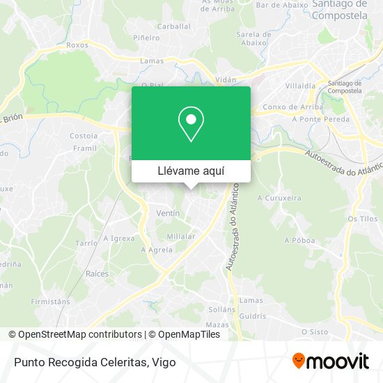 Mapa Punto Recogida Celeritas