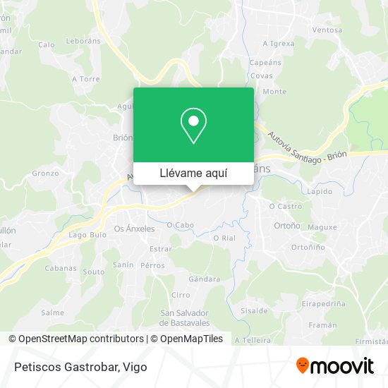 Mapa Petiscos Gastrobar