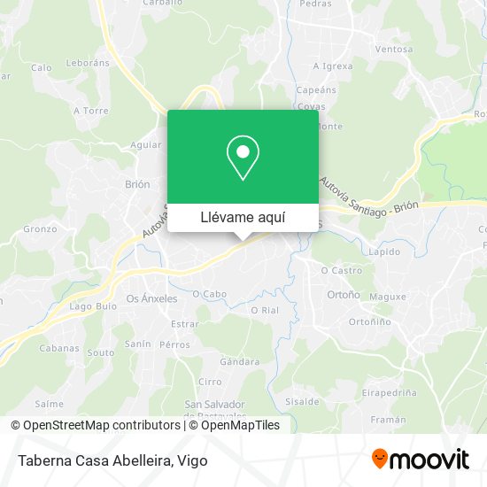 Mapa Taberna Casa Abelleira