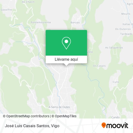 Mapa José Luis Casais Santos