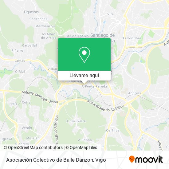 Mapa Asociación Colectivo de Baile Danzon