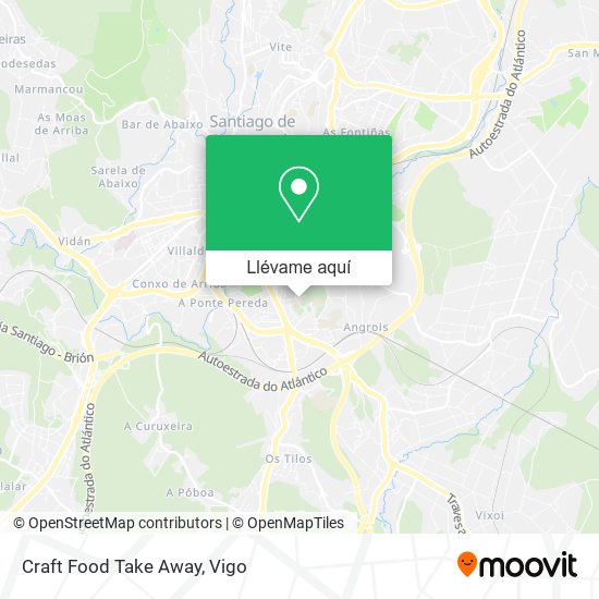 Mapa Craft Food Take Away
