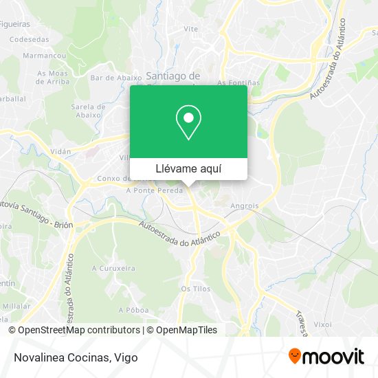 Mapa Novalinea Cocinas