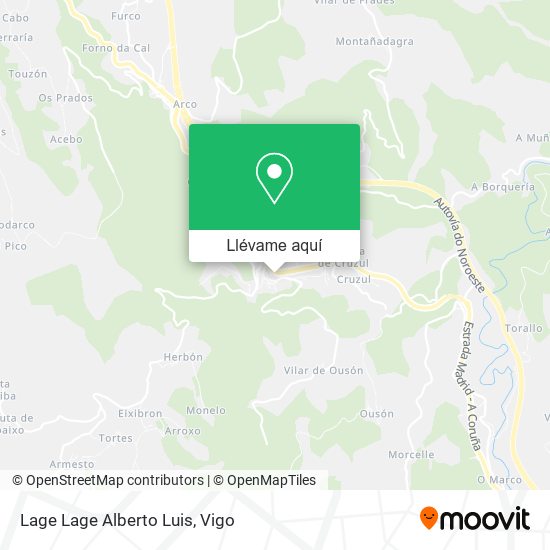 Mapa Lage Lage Alberto Luis