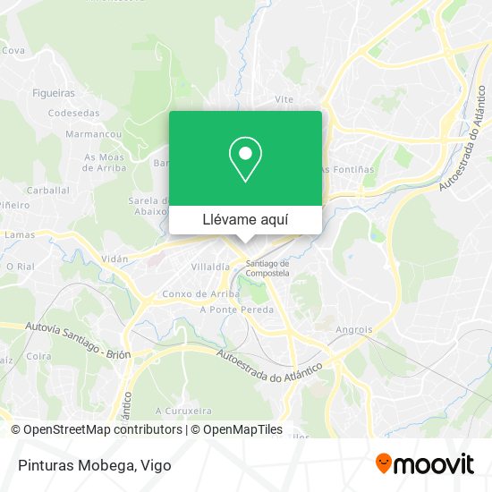 Mapa Pinturas Mobega