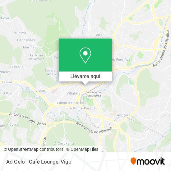 Mapa Ad Gelo - Café Lounge