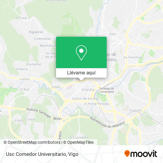Mapa Usc Comedor Universitario