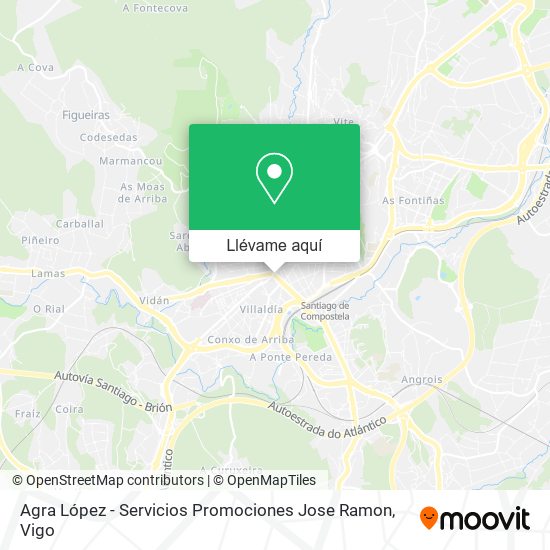 Mapa Agra López - Servicios Promociones Jose Ramon