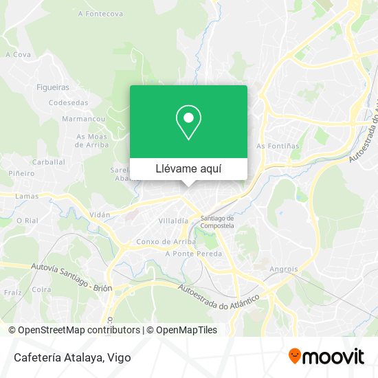Mapa Cafetería Atalaya