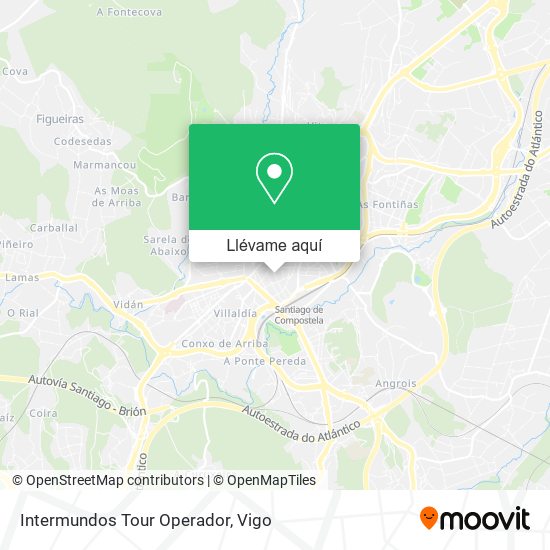 Mapa Intermundos Tour Operador