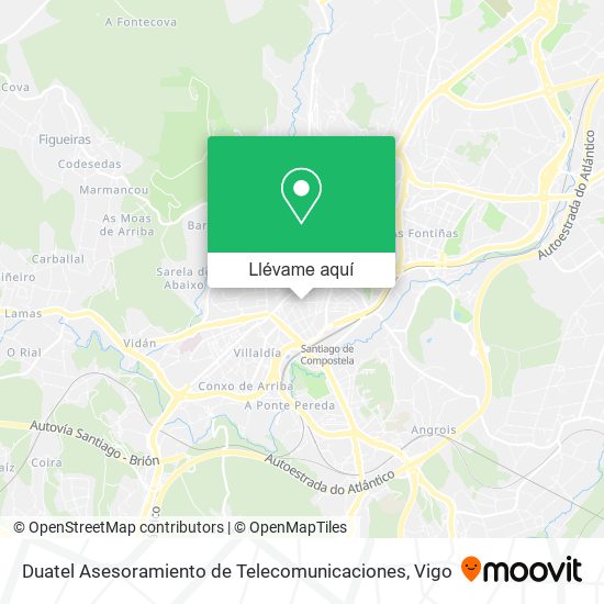 Mapa Duatel Asesoramiento de Telecomunicaciones