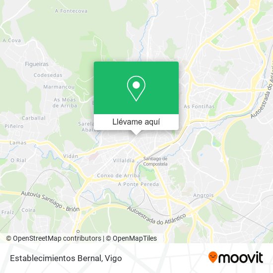 Mapa Establecimientos Bernal