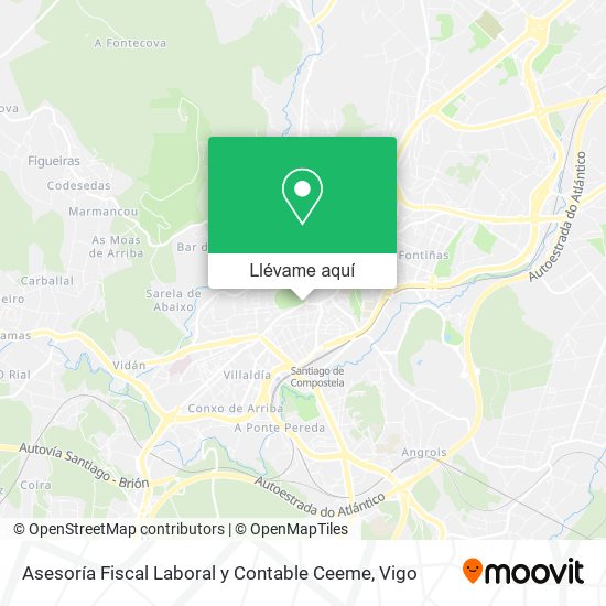 Mapa Asesoría Fiscal Laboral y Contable Ceeme