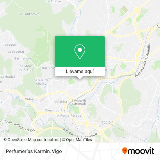 Mapa Perfumerías Karmin