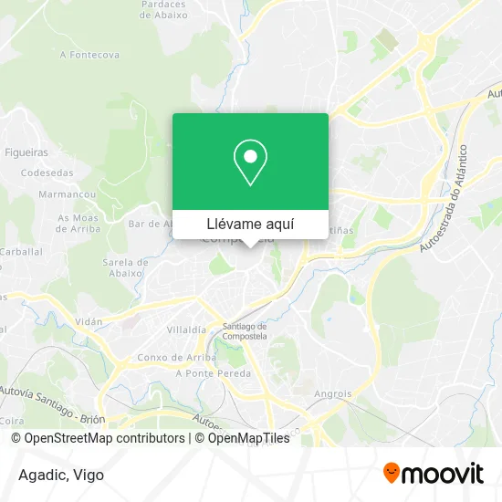 Mapa Agadic