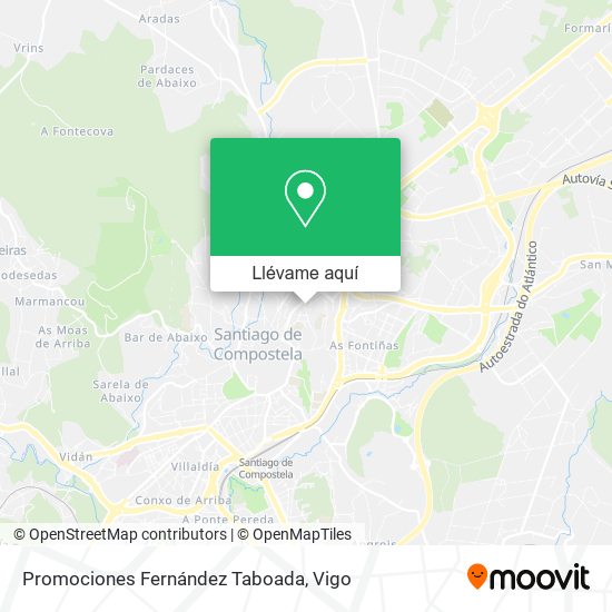 Mapa Promociones Fernández Taboada