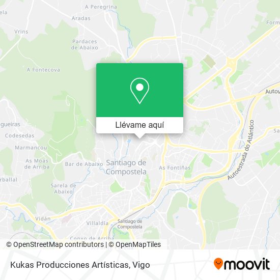Mapa Kukas Producciones Artísticas