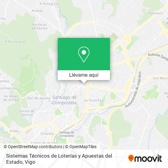 Mapa Sistemas Técnicos de Loterías y Apuestas del Estado