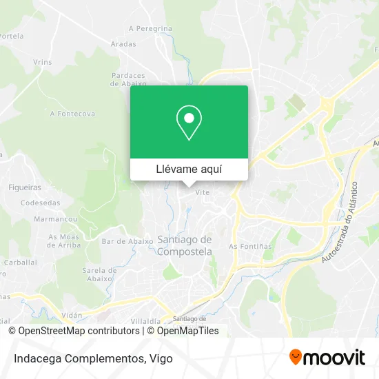 Mapa Indacega Complementos