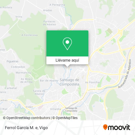 Mapa Ferrol García M. e