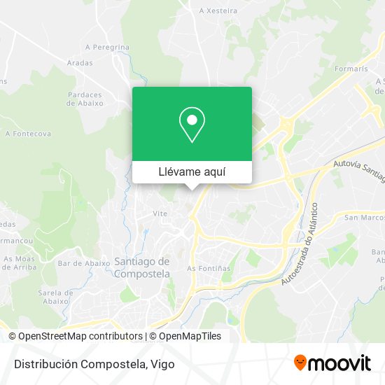 Mapa Distribución Compostela