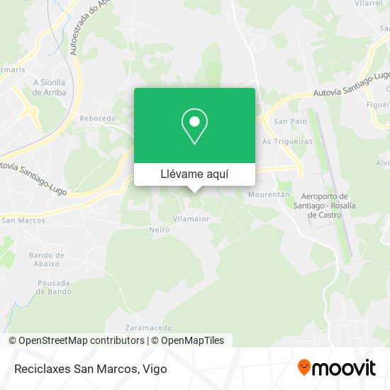 Mapa Reciclaxes San Marcos