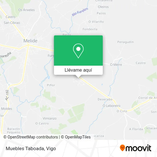 Mapa Muebles Taboada