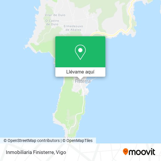Mapa Inmobiliaria Finisterre