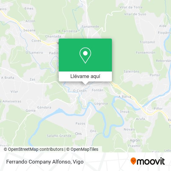 Mapa Ferrando Company Alfonso