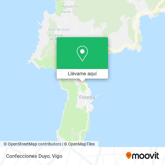 Mapa Confecciones Duyo