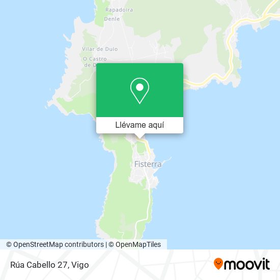 Mapa Rúa Cabello 27