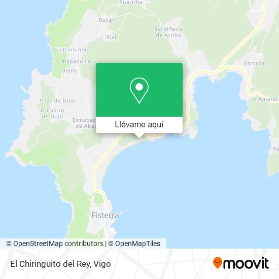 Mapa El Chiringuito del Rey